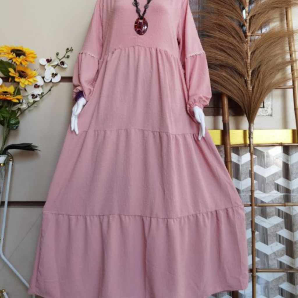 BAJU DEWASA GAMIS URAGIRI LENGAN BALON BUSUI FRIENDLY