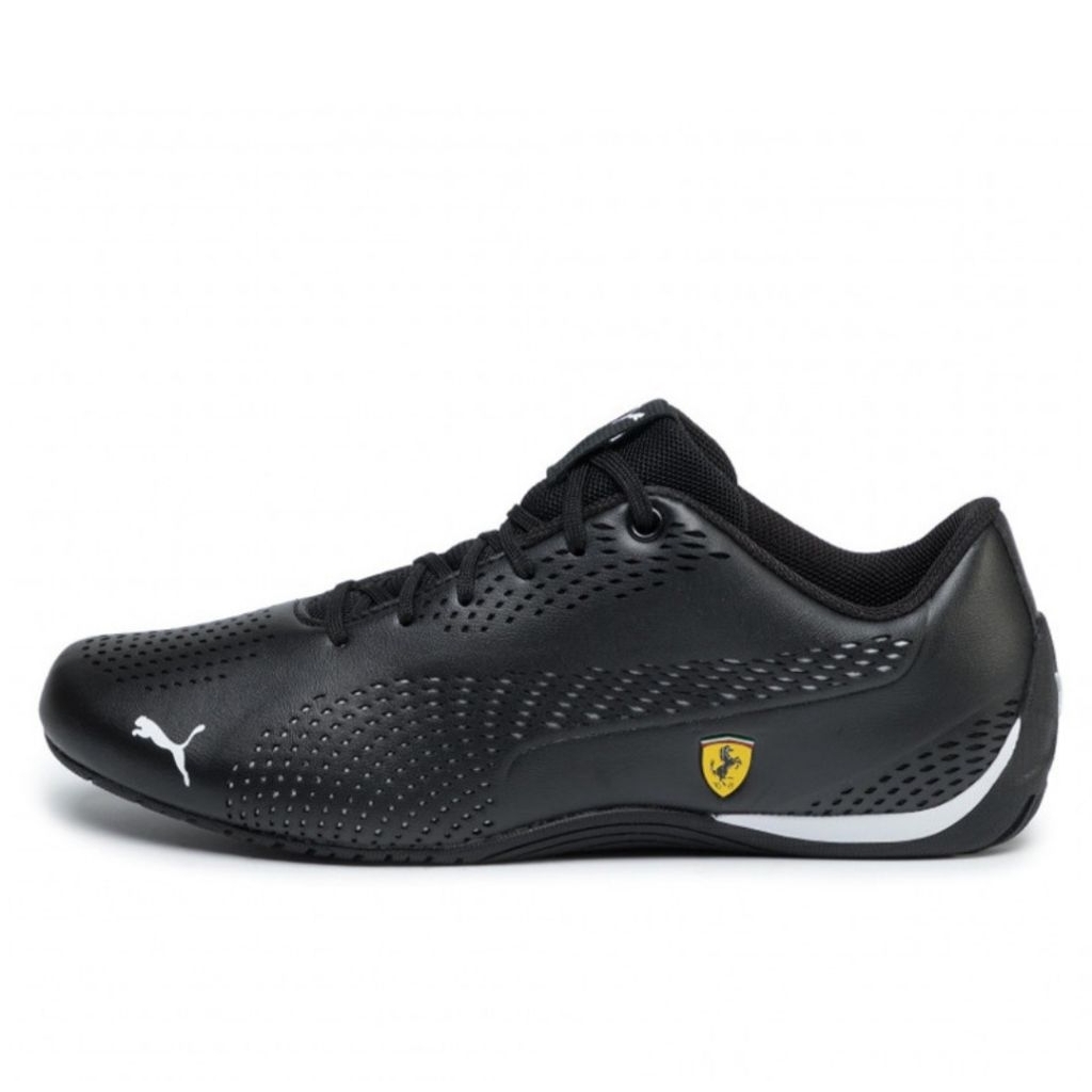 Sepatu Puma Ferrari X Drift Cat Delta " Black White "