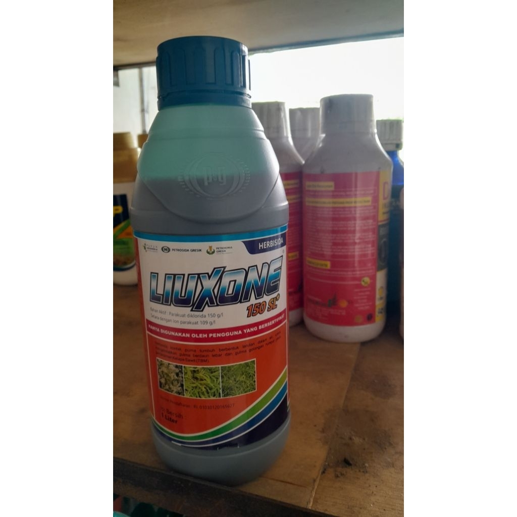 HERBISIDA KONTAK LIUXONE 1LITER ( 150 SL)-PETROSIDA GRESIK ,,Pembasmi Gulma