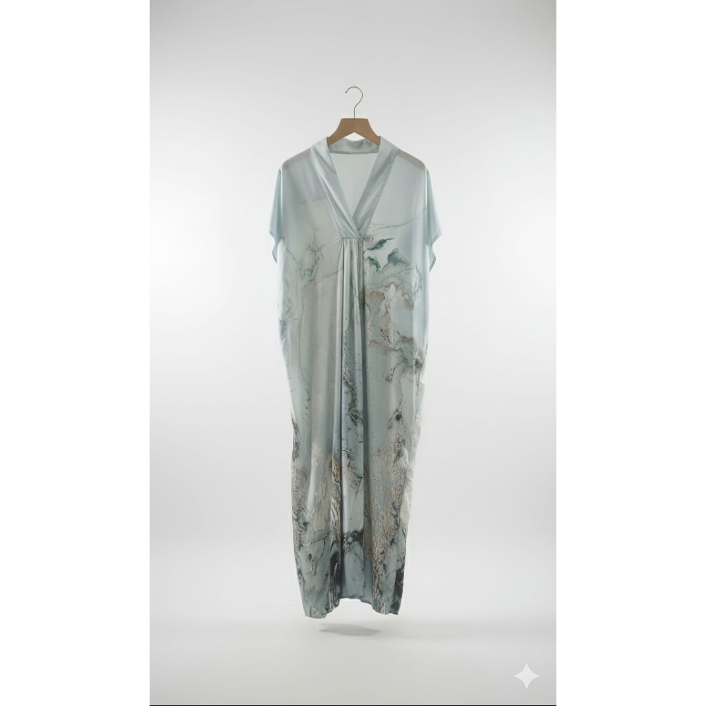 daster modern model kaftan bahan viscose