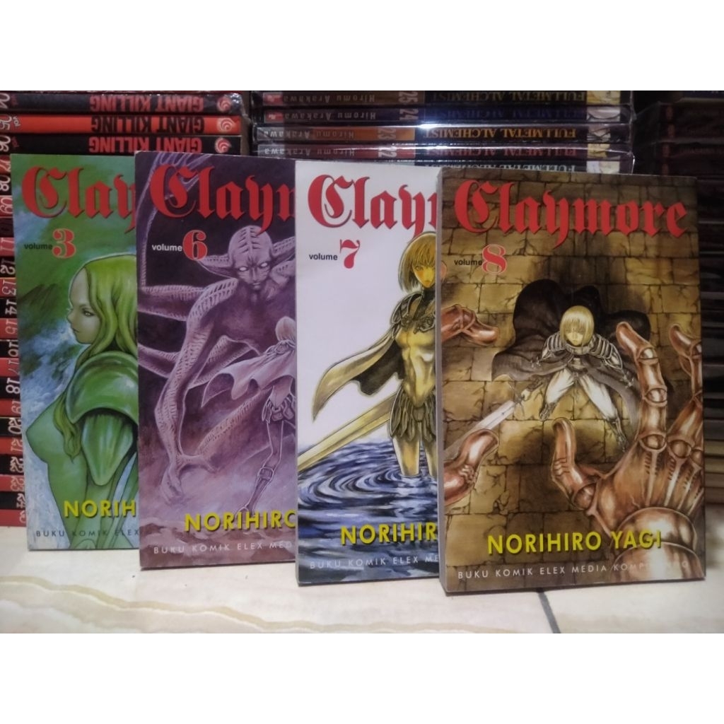 Komik Claymore cabutan kolpri