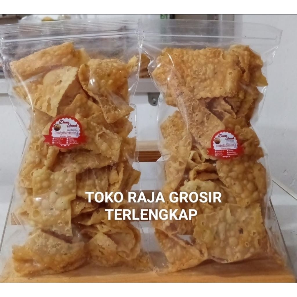 TERMURAH SNACK KERIPIK BAWANG SELEDRI 200gr