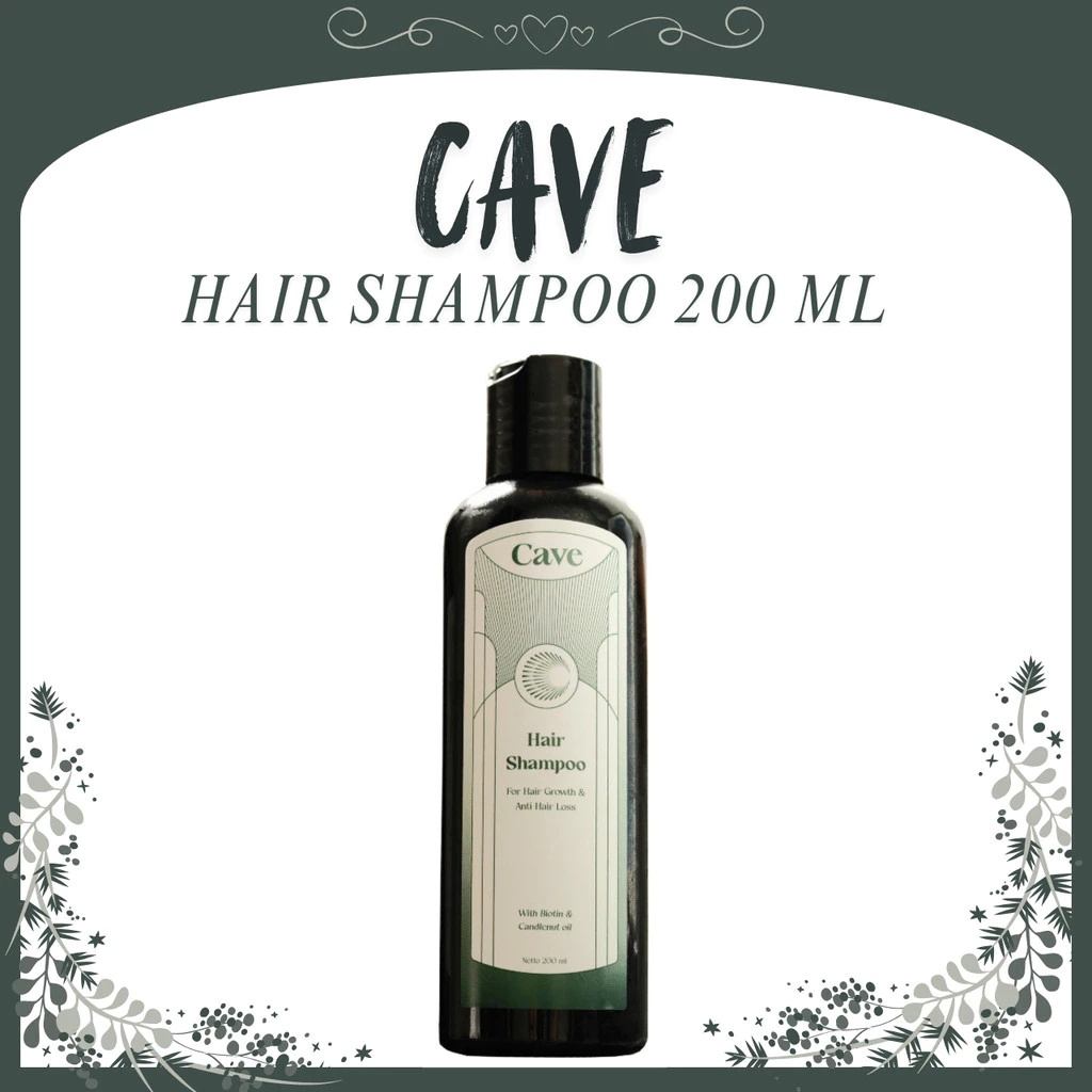 Cave Hair Shampoo 200ml/Shampoo Pria