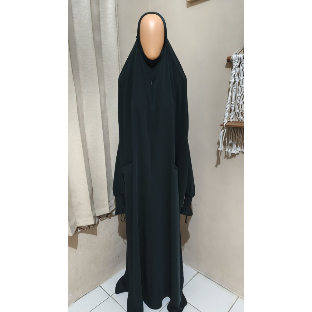 PL Overhead FK Stitch by Muslimoutfit Mina Dark Teal