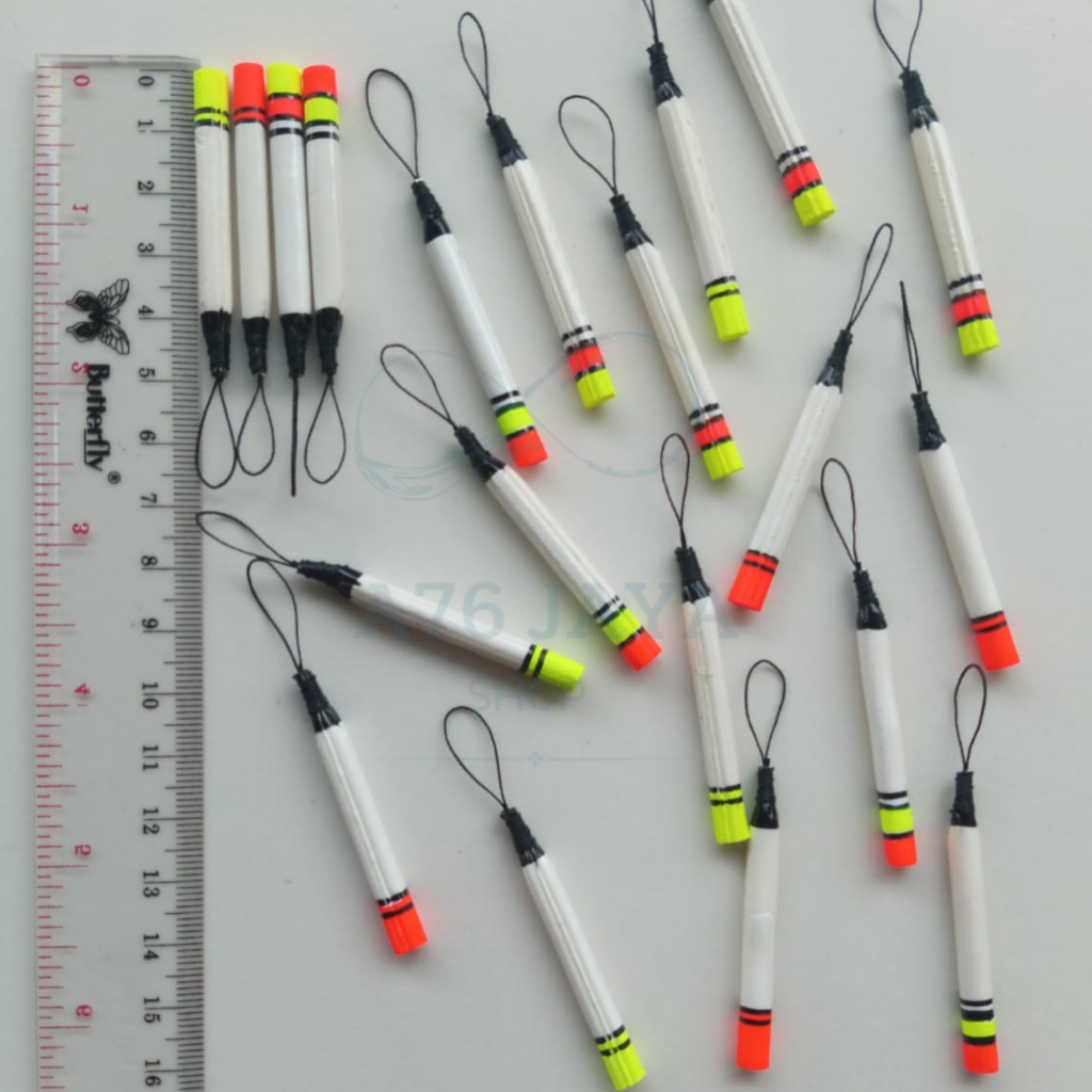 Pelampung Kumbul Bulu Merak Asli Panjang 5 cm