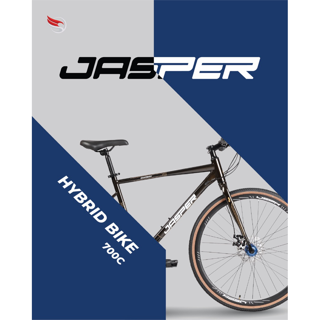 sepeda hybrid 700C element jasper