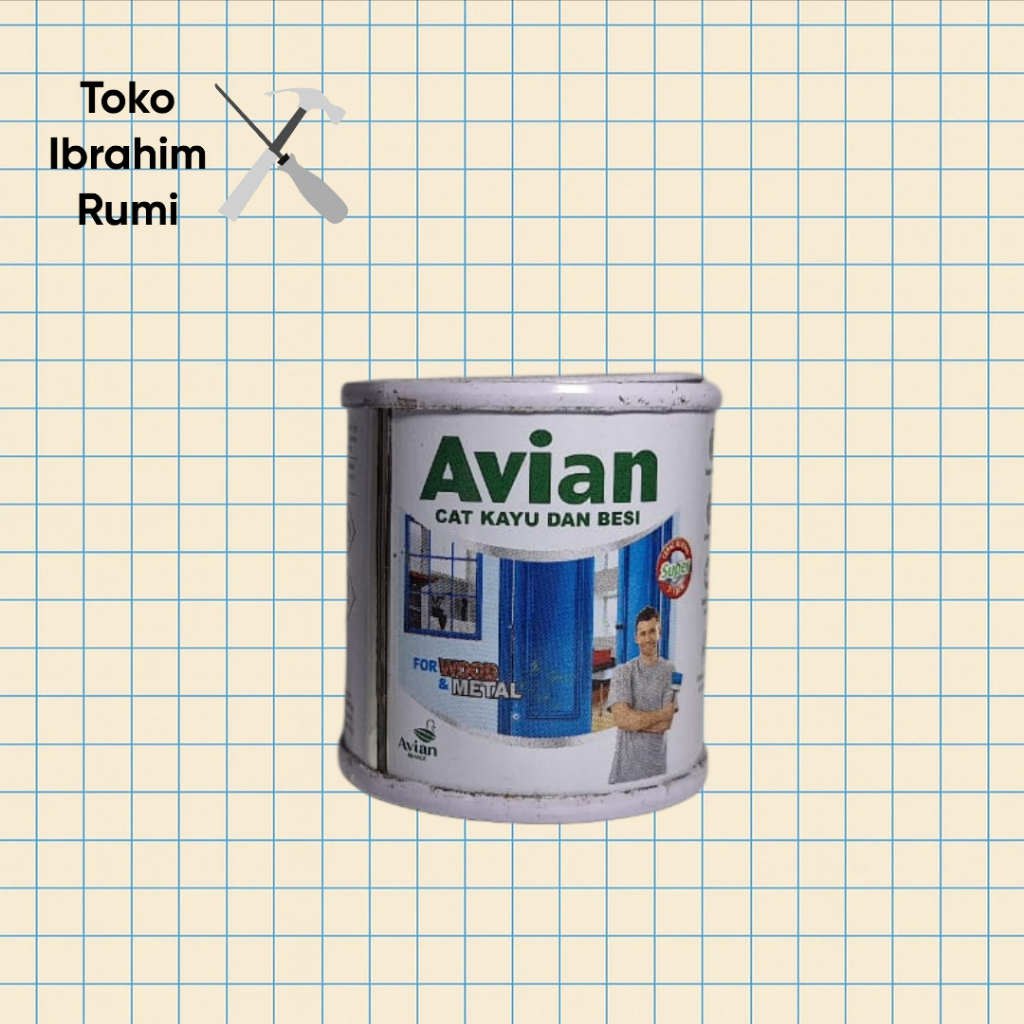 CAT MINI AVIAN 50CC/CAT KAYU/CAT DINDING