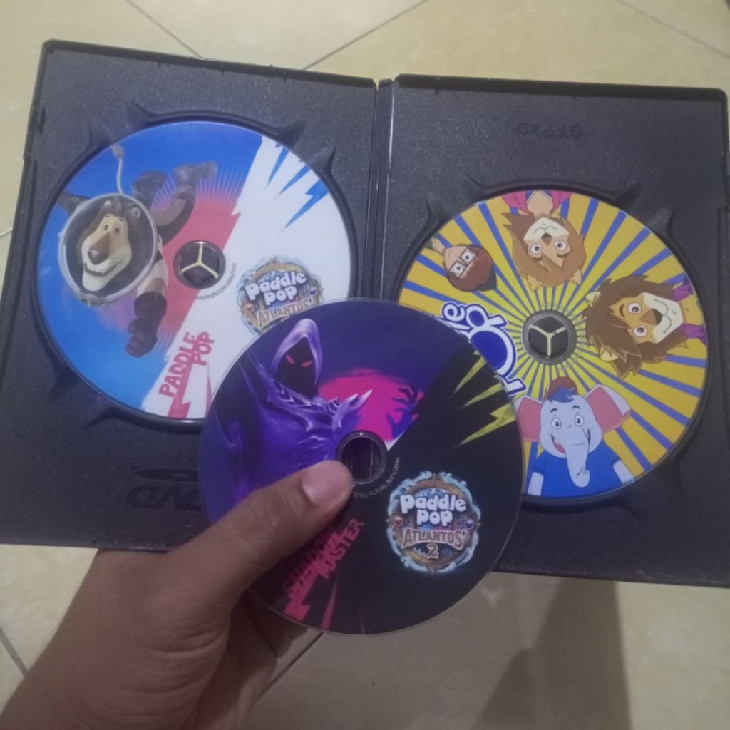 3 DVD ORIGINAL PADDLE POP