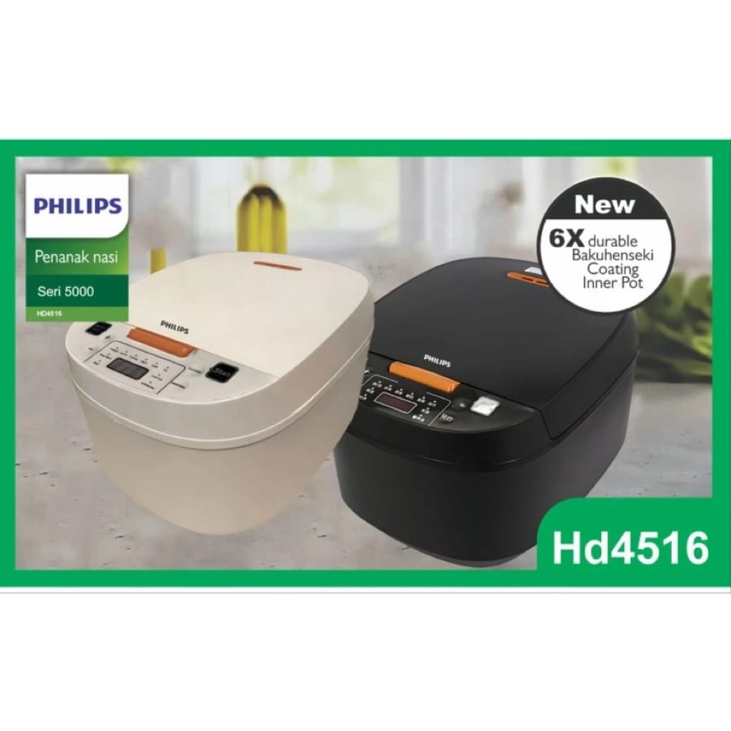 RICE COOKER DIGITAL PHILIPS HD4516 2 LITER Penanak Nasi MAGIC COM TERMURAH bisa cod