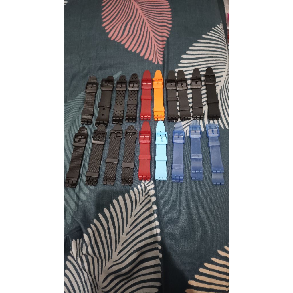 Strap Jam Swatch Ukuran 17mm & 19mm