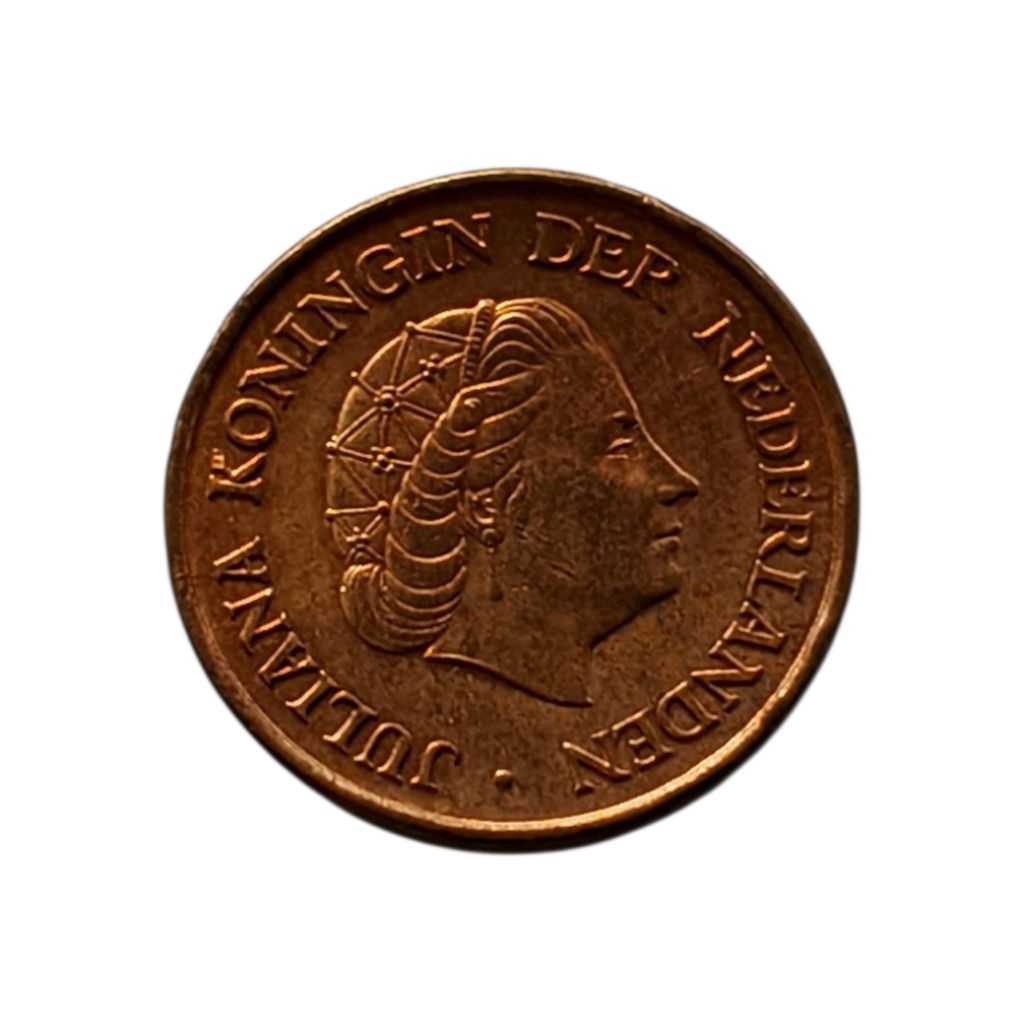 Koin asing Belanda 5 cent Juliana 1963
