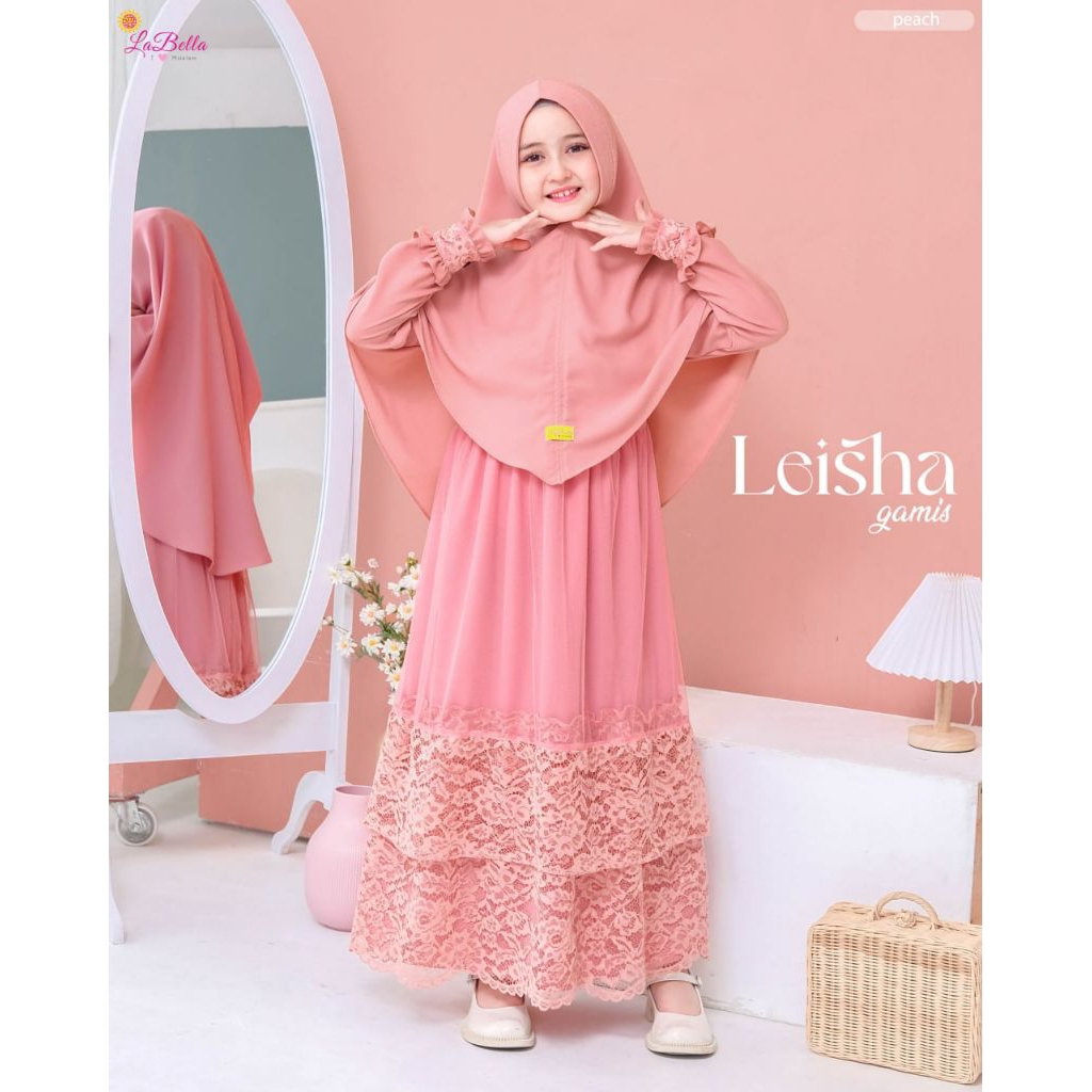 NEW ARRIVAL 2025 - GAMIS PESTA ANAK GAMIS KONDANGAN ANAK WARNA PEACH SALEM UNGU LILAC DUSTY PURPLE K