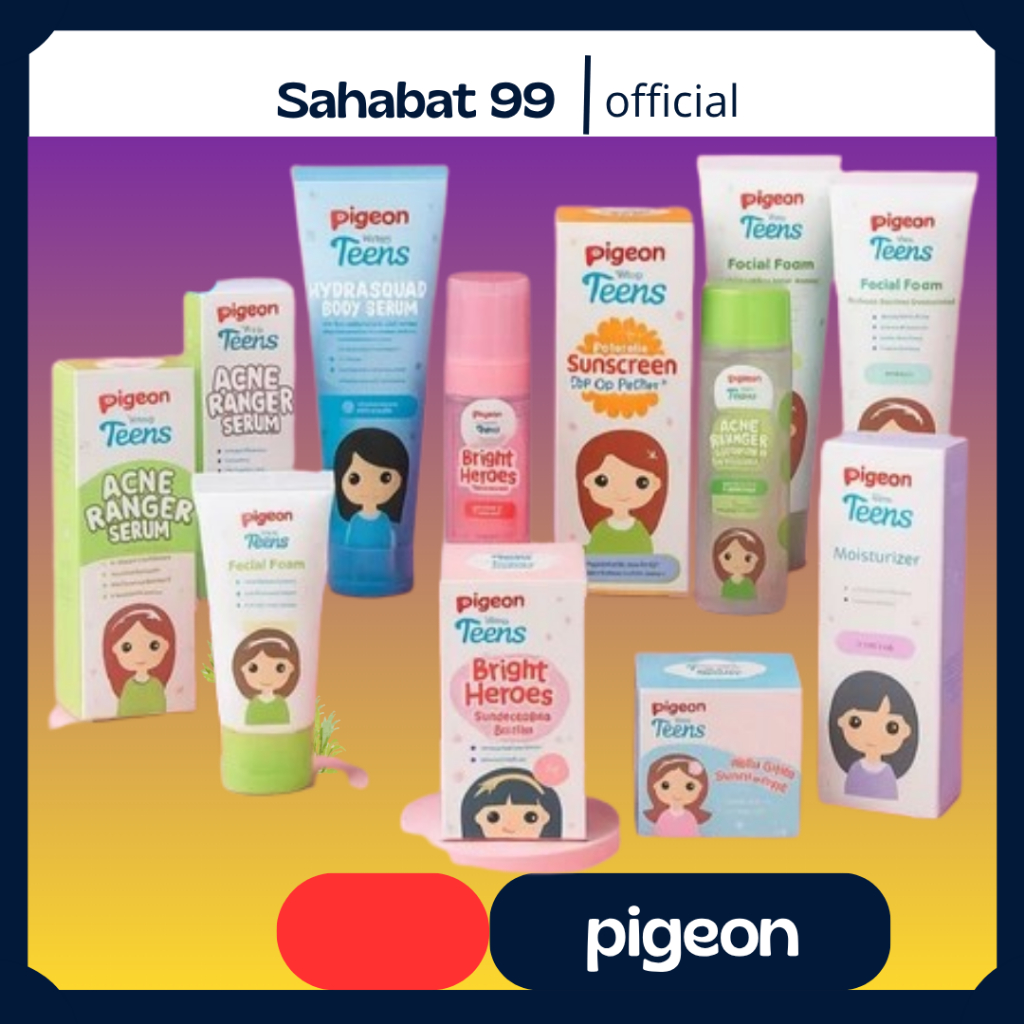 PIGEON TEENS Facial Foam - Moisturizer For All Skin - Sabun Wajah Pelembab