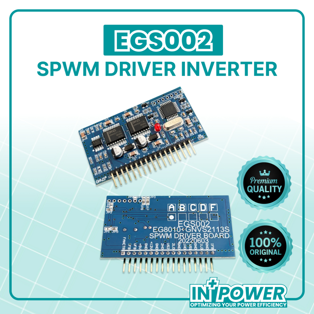 EGS002 SPWM Driver Inverter – Modul Penggerak Inverter