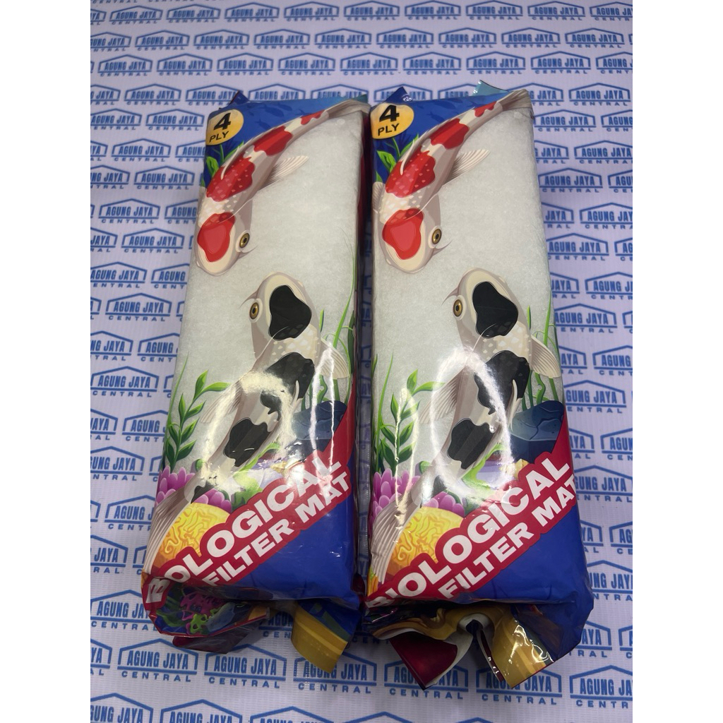 MEDIA FILTER AKUARIUM BUSA PUTIH 4PLAY BUSA PUTIH 4 LEMBAR