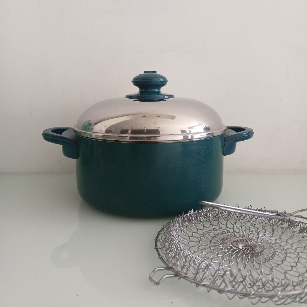 MASPION Coloron Dupont Xtra Silverstone Panci Fryer 24cm