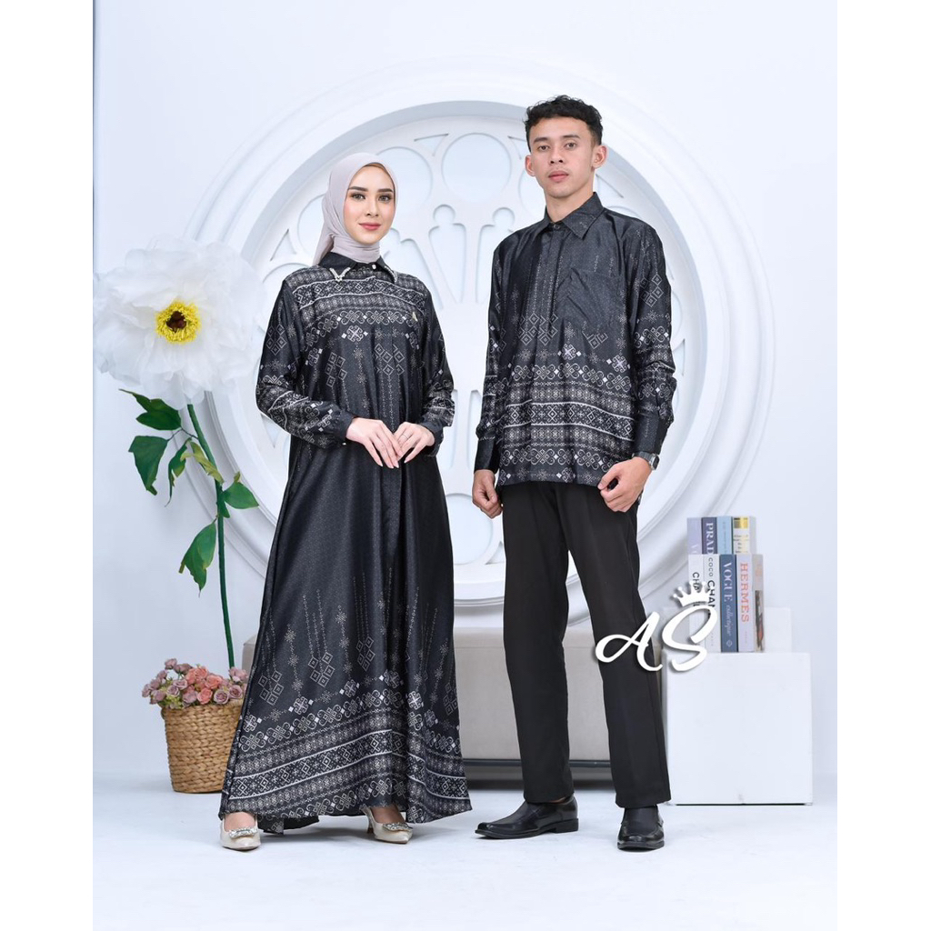 Ayu Sandra - SAJEEDA GAMIS KOKO COUPLE PREMIUM