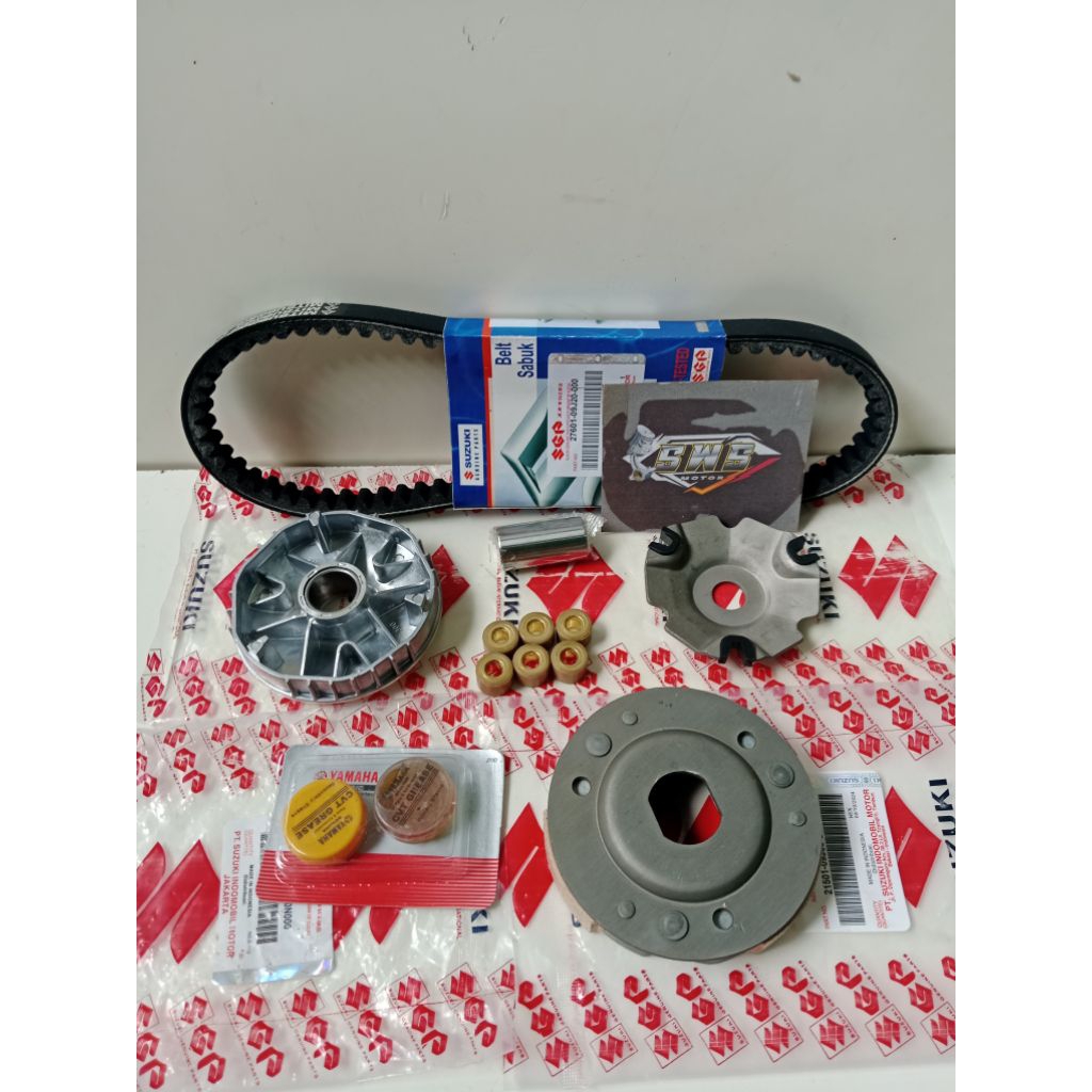 PAKET KAMPAS GANDA ASSY HEMAT SUZUKI NEX KARBU NEX LAMA