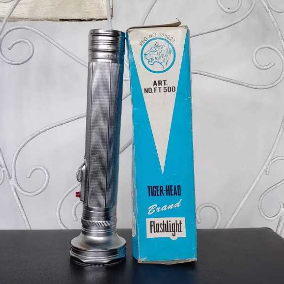 [ KONDISI MATI/TIDAK NYALA ] SENTER SENTOLOP TIGER HEAD JADUL BATERAI BESAR