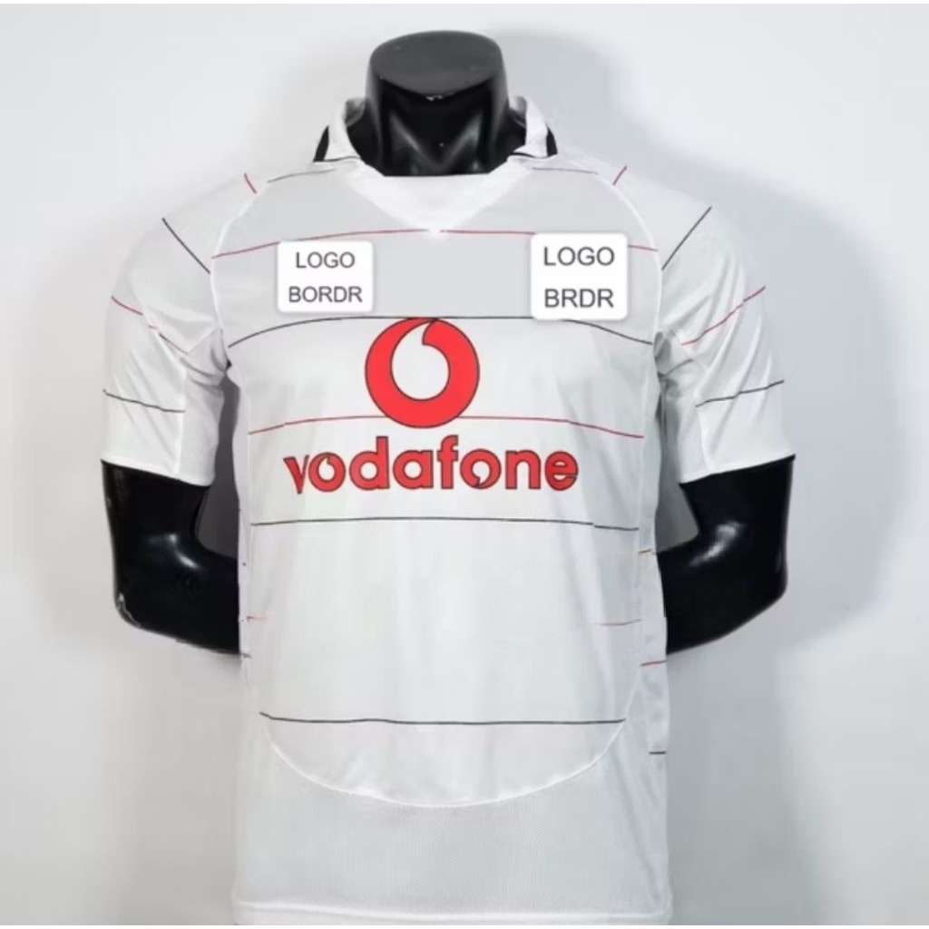 JERSEY BOLA RETRO MANCHESTER UNITED MU 3RD THIRD 2003 2004