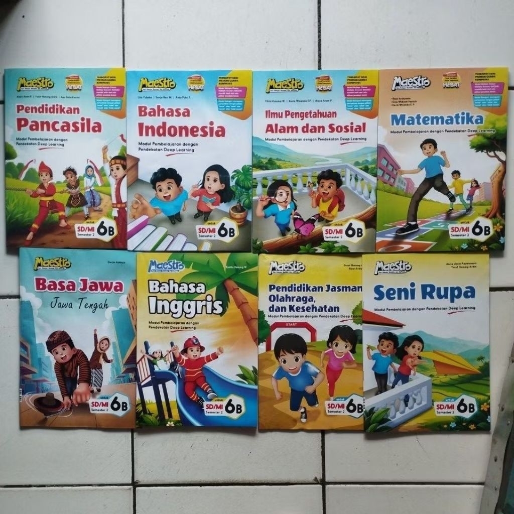 LKS KELAS 6 + KUNCI (SEBAGIAN) MAESTRO