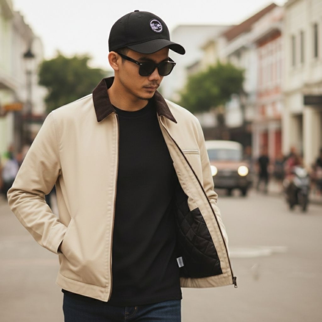 WANDEM.ID_Jaket Boxy Kanvas | Detroit Jacket High Quality