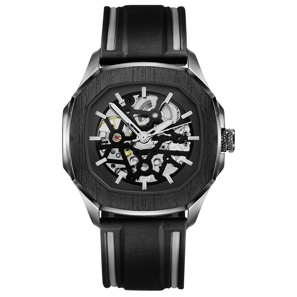 GARVINOES Ardent Black Iron Limited Series Jam Tangan Pria/Wanita/Unisex 41 mm