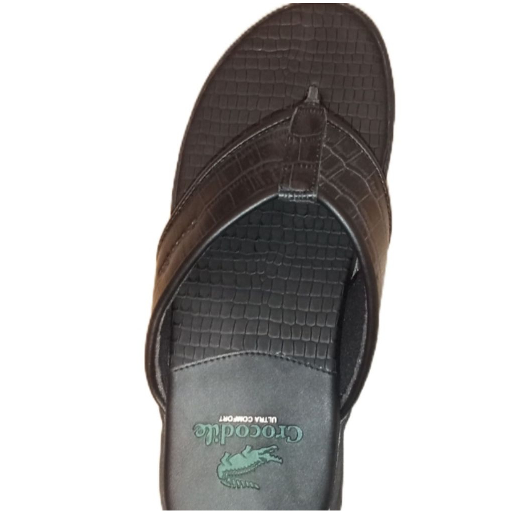 sandal crocodile pria original