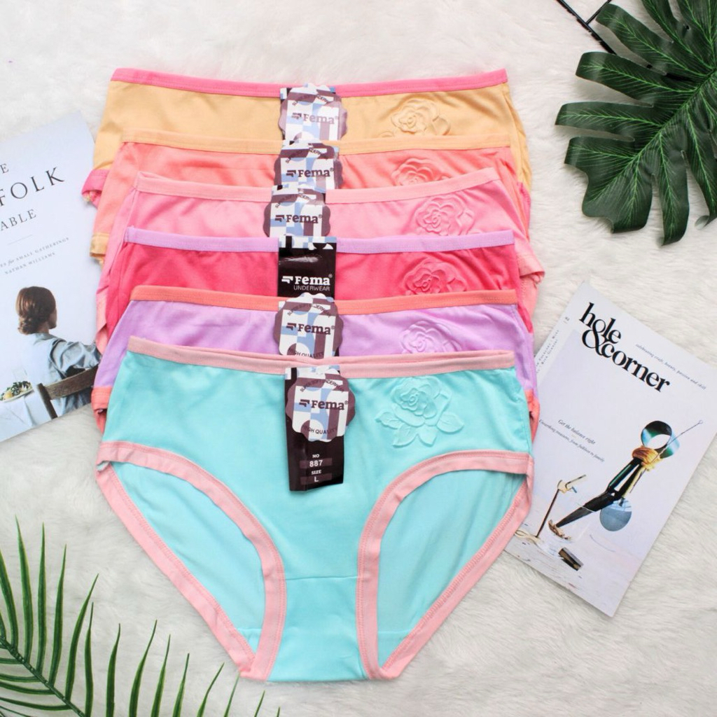 TSC-CELANA DALAM WANITA FEMA SUPER SOFT CD PEREMPUAN FEMA887