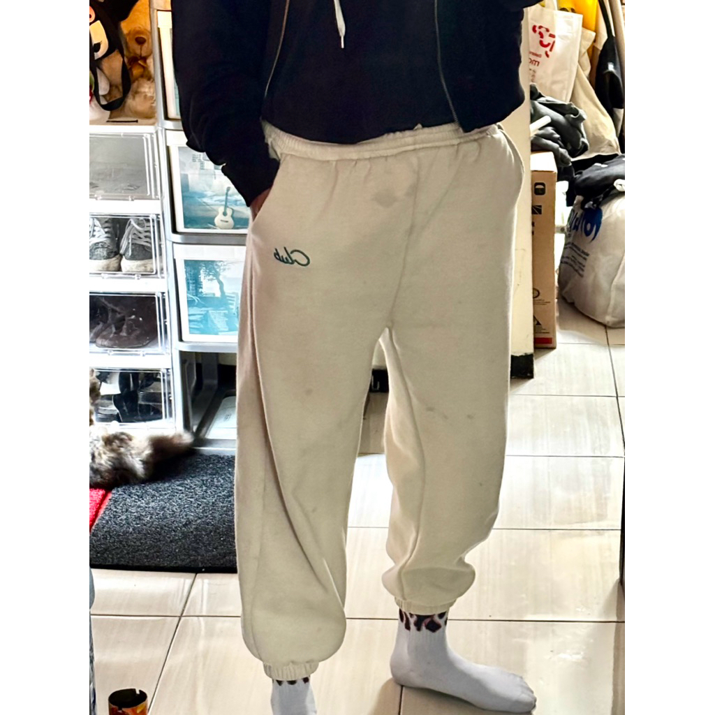 Reality Club Beige Sweatpants Original