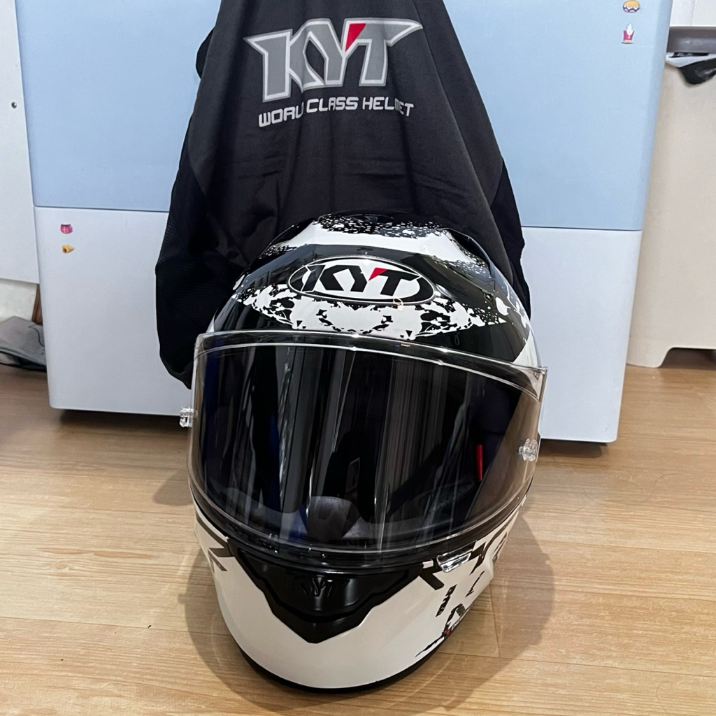 Helm KYT NFR NF-R fullface NEUTRON WHITE SIZE M second 2nd
