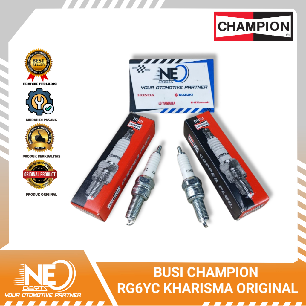BUSI CHAMPION RG6YC KHARISMA ORIGINAL