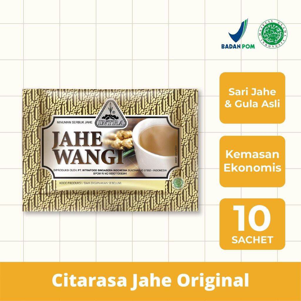 Intra Jahe Wangi Renceng 10 Sachet