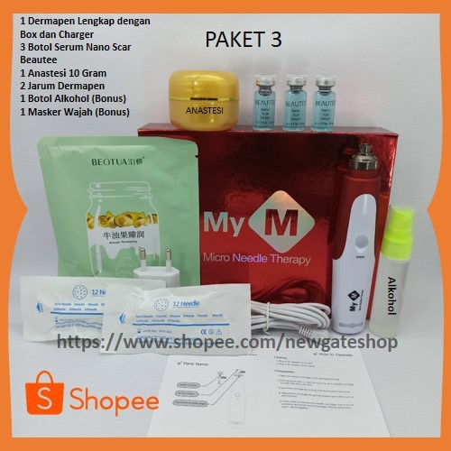 Paket Lengkap Treatment Bopeng dengan Dermapen MYM