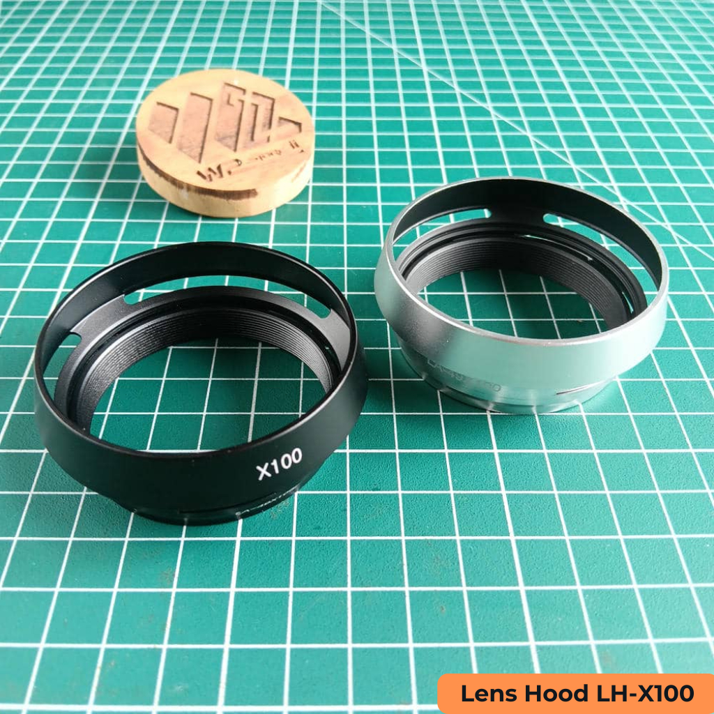 Lens Hood LH-X100 X-100 Hood Lensa Fujifilm X100VI X100V X100S X100T X100F X70 Fuji Lens