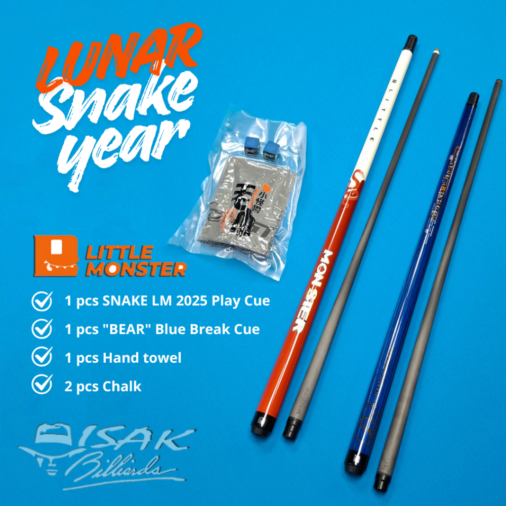 [Limited Edition] Lunar Snake Year 2025 - Play cue & Break cue Little Monster