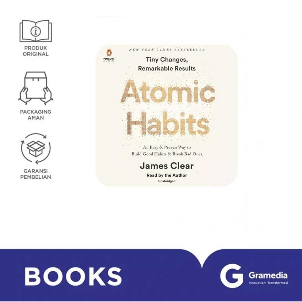 Gramedia Gandaria-atomic habits (James Clear )