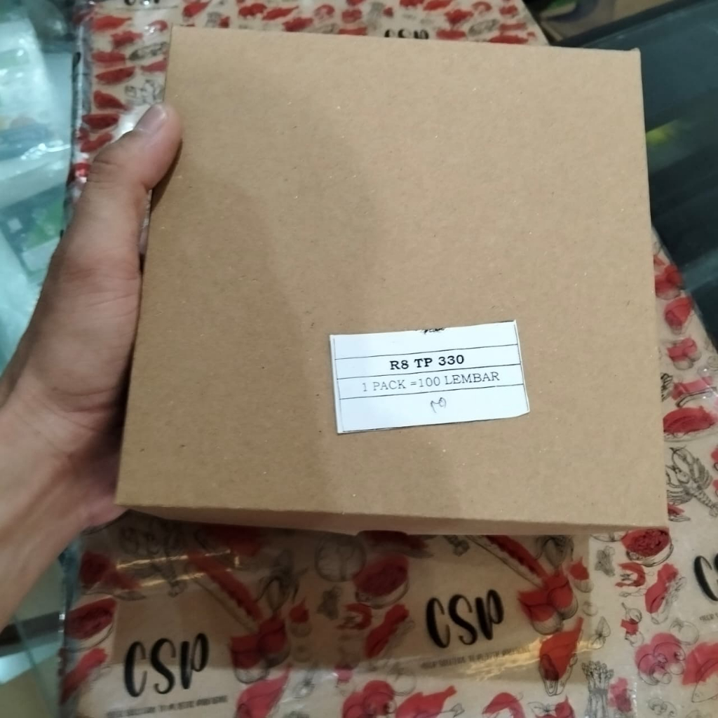 DUS KRAFT  R8 330 CSP/DUS  MAKANAN/DUS KUE/100 PCS