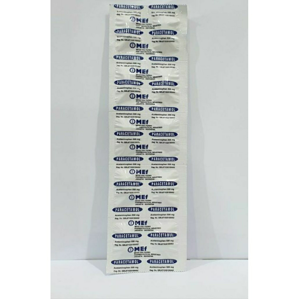 Paracetamol 500mg MEF