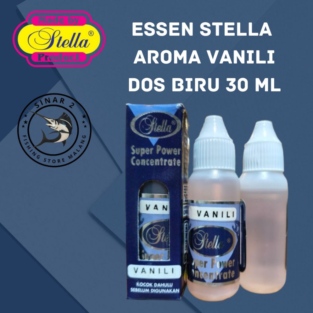 Essen Stella Dos Biru Aroma Vanili Premium 30 ml