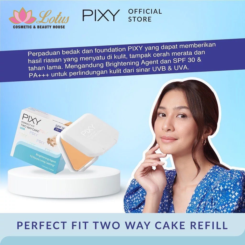 PIXY PERFECT FIT TWO WAY CAKE / pixy two way cake