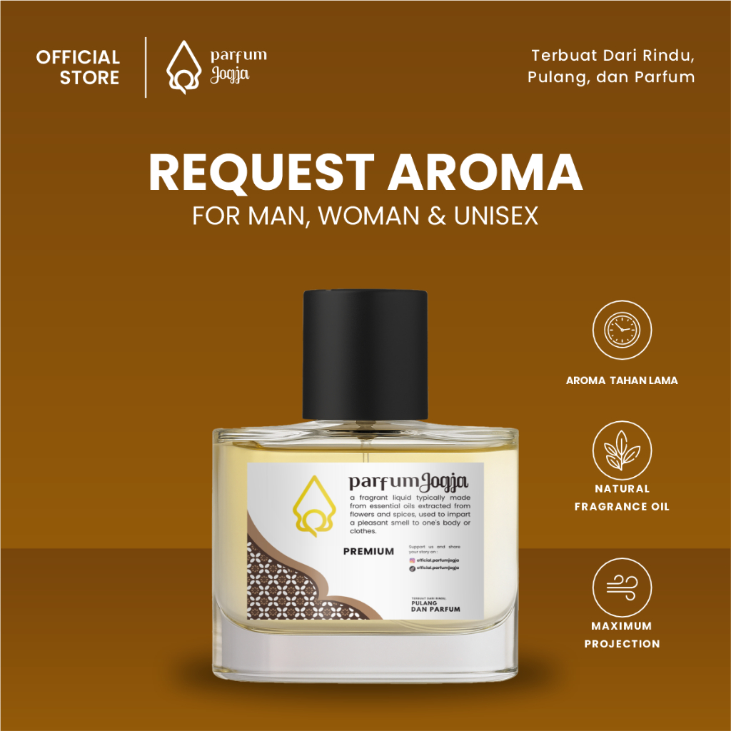 Parfum Jogja Malioboro -GINGHAM - Premium - EDP - Aroma Manis & Mewah