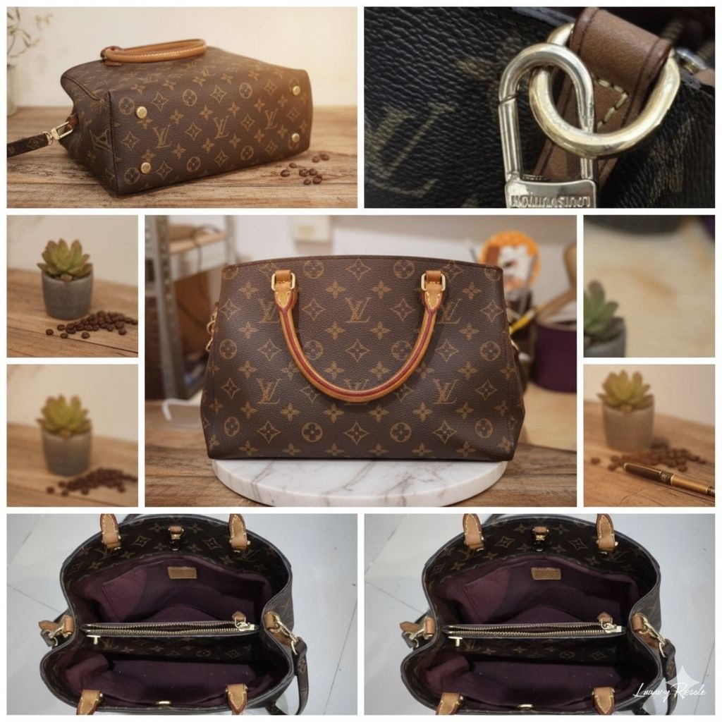 Tas sling bag dan hand bang elvong LV