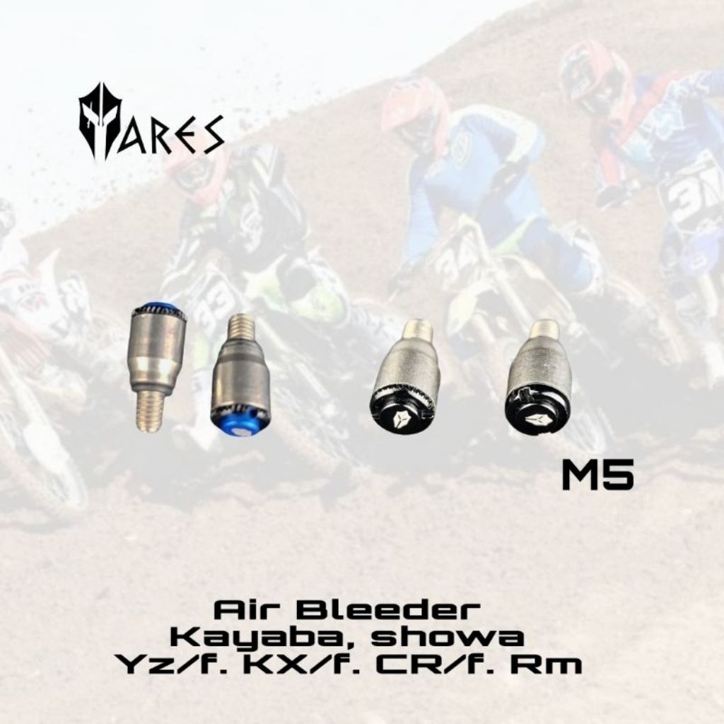Ares Fork Air Bleeder / Pentil Angin M5 Shock YZ125 - 450 , CR/F , KX/F, RM, Kayaba Showa
