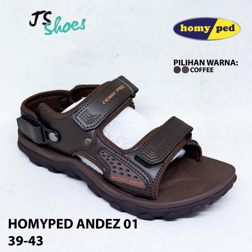 HOMYPED ANDEZ 01 - SANDAL LET SANDAL GUNUNG PRIA DEWASA MERK HOMYPED ORIGINAL