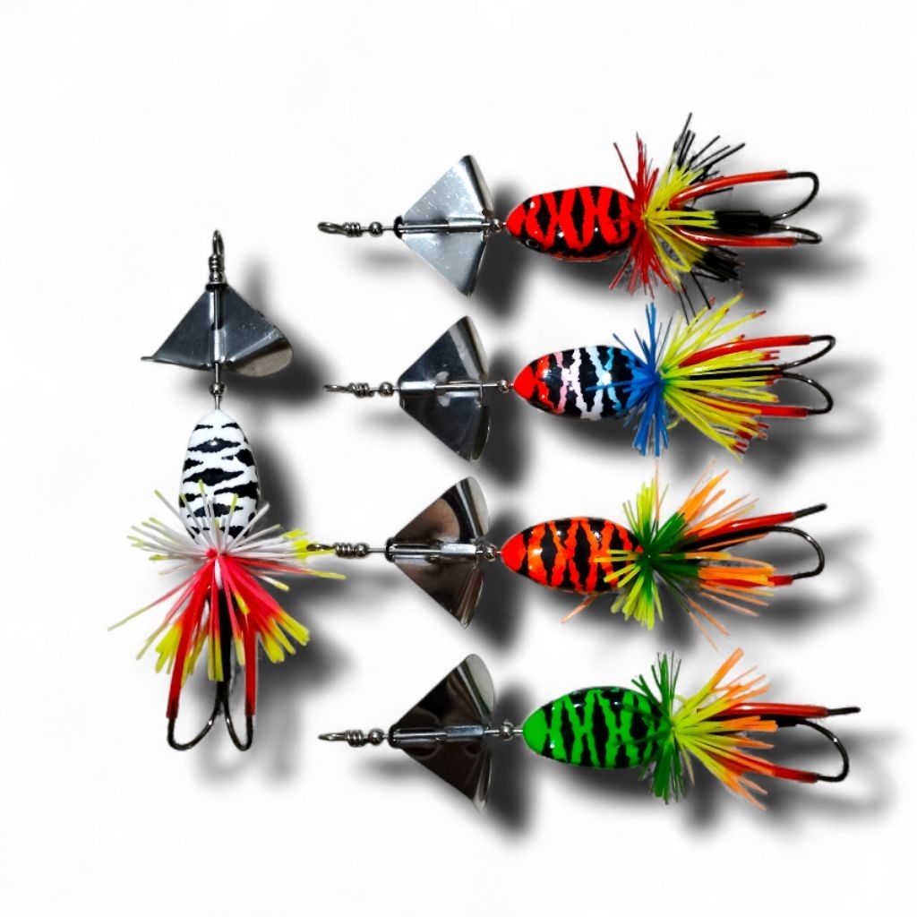 SLATTER MINI 11 GRAM MOTIF TOMAN | UMPAN CASTING IKAN GABUS DAN TOMAN