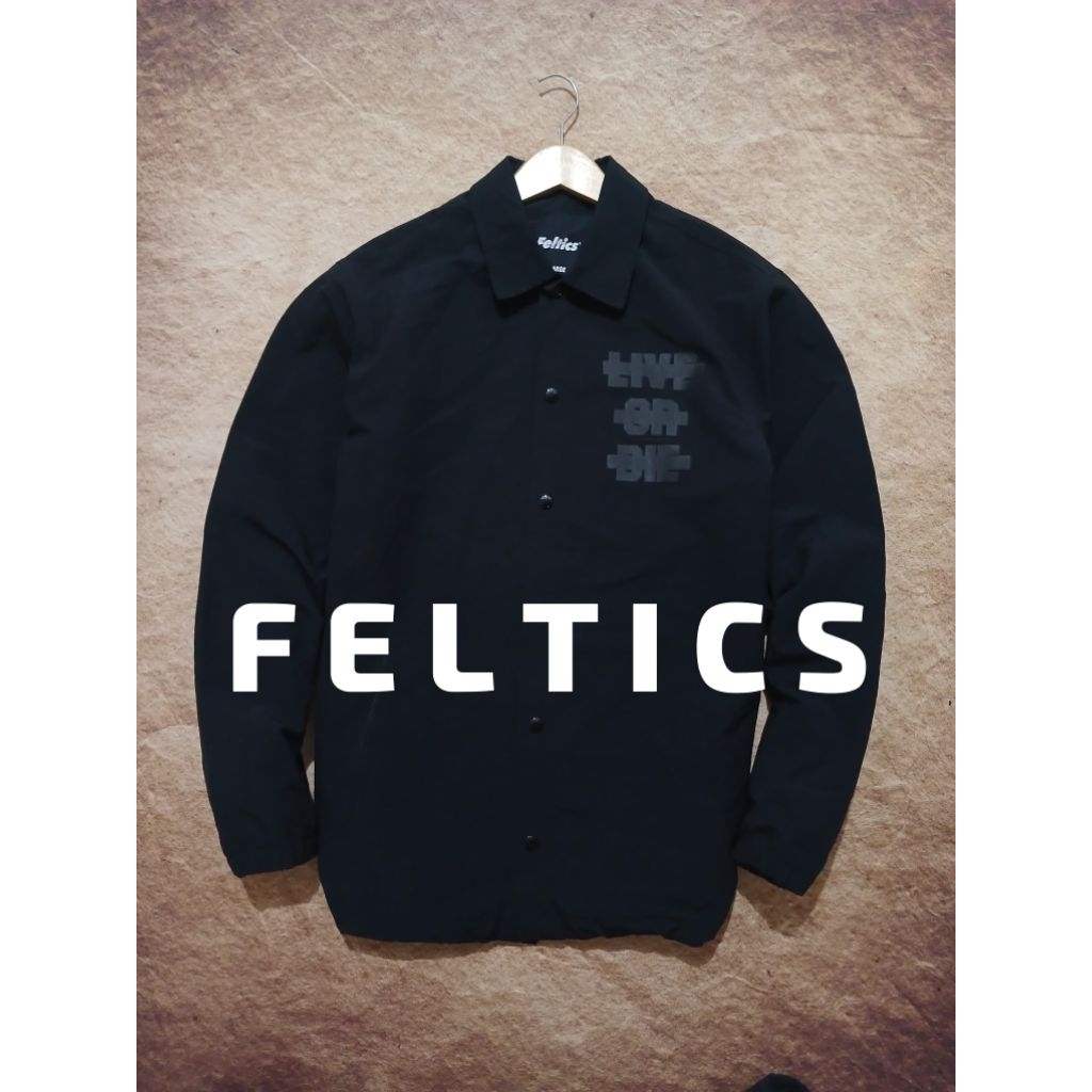 Jaket keren FELTICS bahan tebal bekas pakai