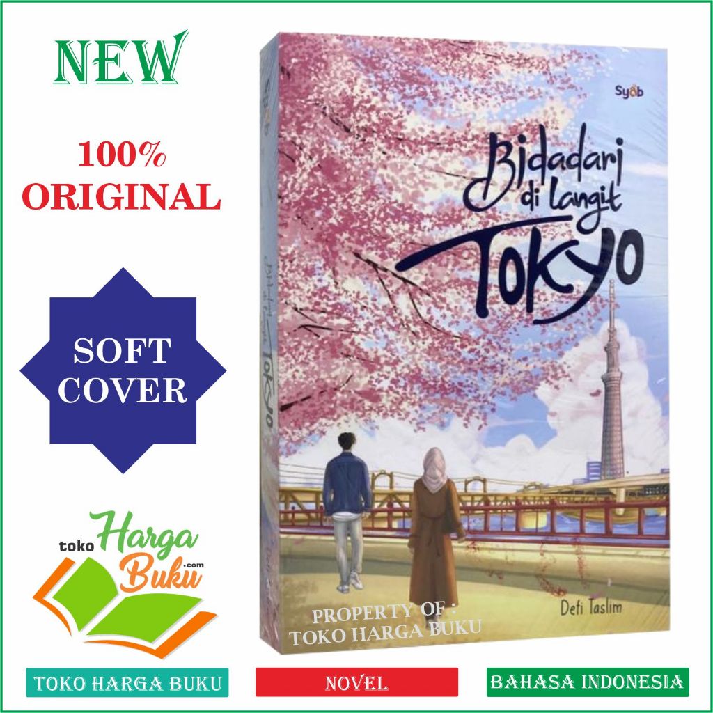 Foto Novel Bidadari di Langit Tokyo Original Karya Defi Taslim Buku Fiksi Remaja GIP - Gema Insani Press