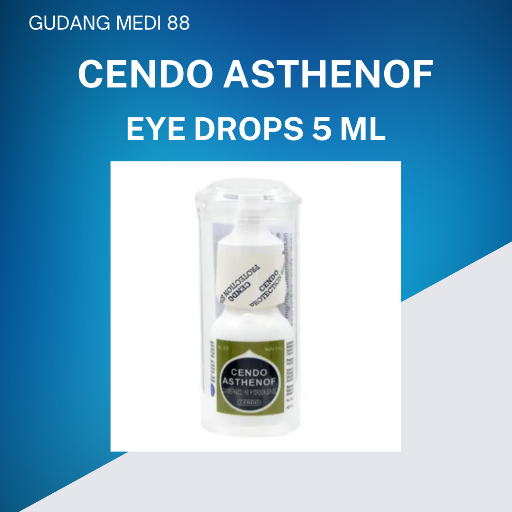Cendo Asthenof 15 mg Eye Drops 5 ml / Obat Tetes Mata Merah