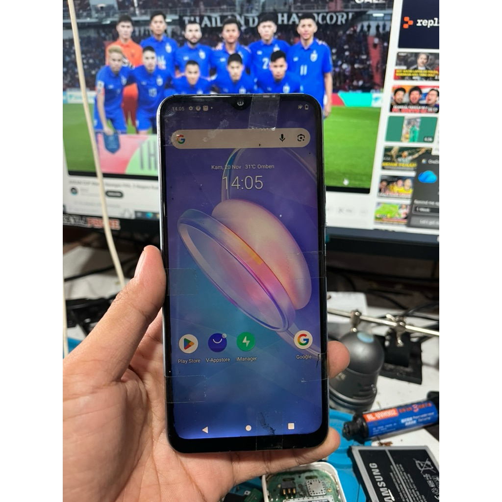 Mesin vivo y12s normal